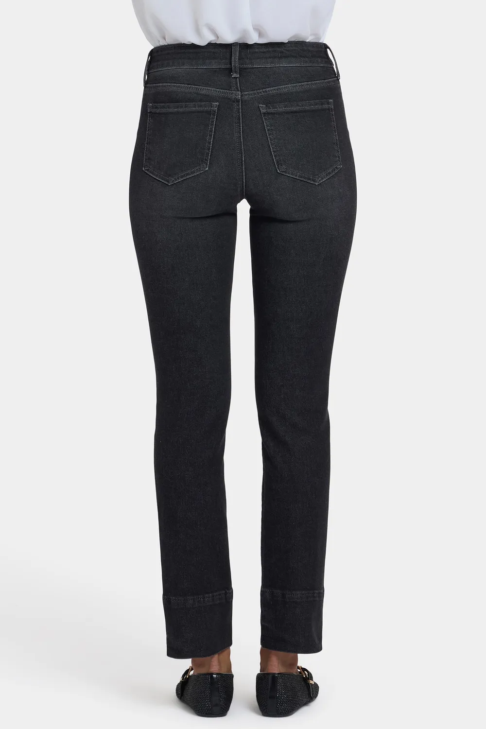 NYDJ Sheri Slim Jeans Paris Lights Grau