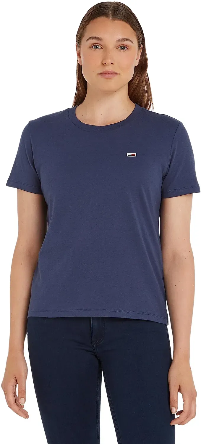 Tommy Jeans TJW Regular T-Shirt Damen Bio-Baumwolle