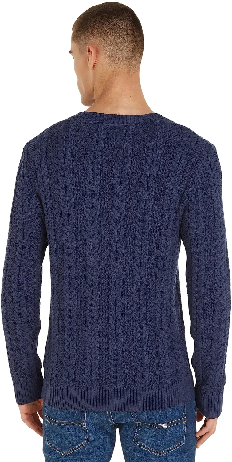 Tommy Jeans Strickpullover Herren XS Blau Baumwolle