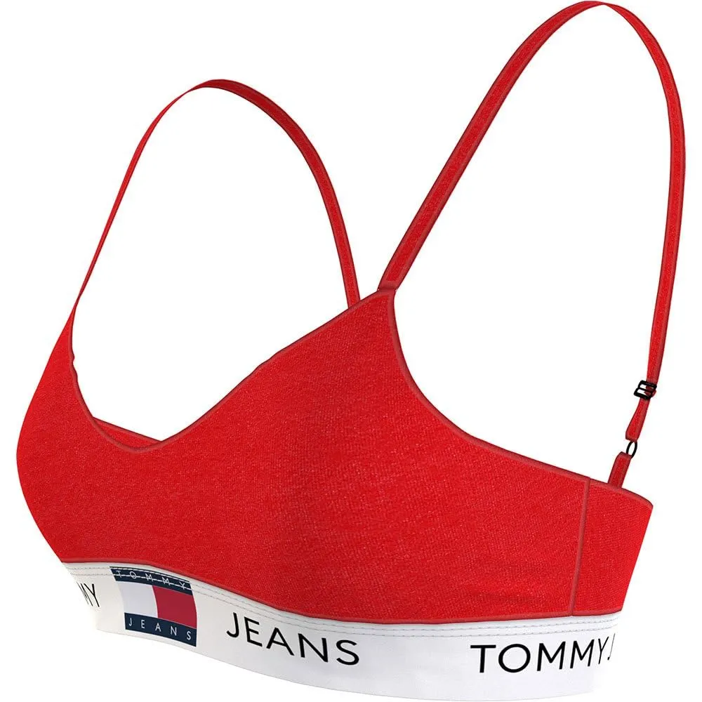 Tommy Jeans Bralette Damen Rot Stretch