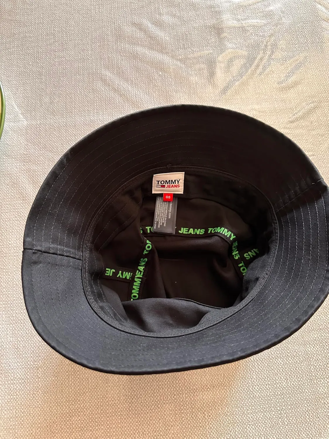 Tommy Jeans TJM Flag Bucket Hat Hut weiß Baumwolle