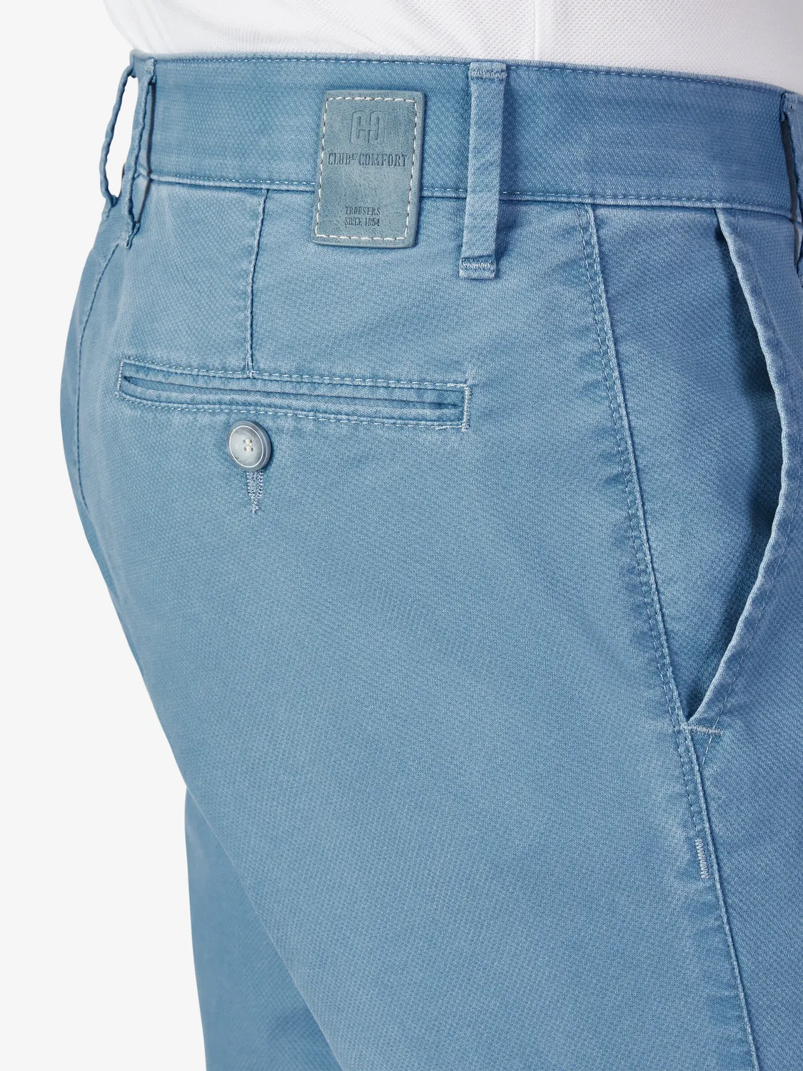 Club of Comfort Garvey 8304 Chino Hose blau Regular