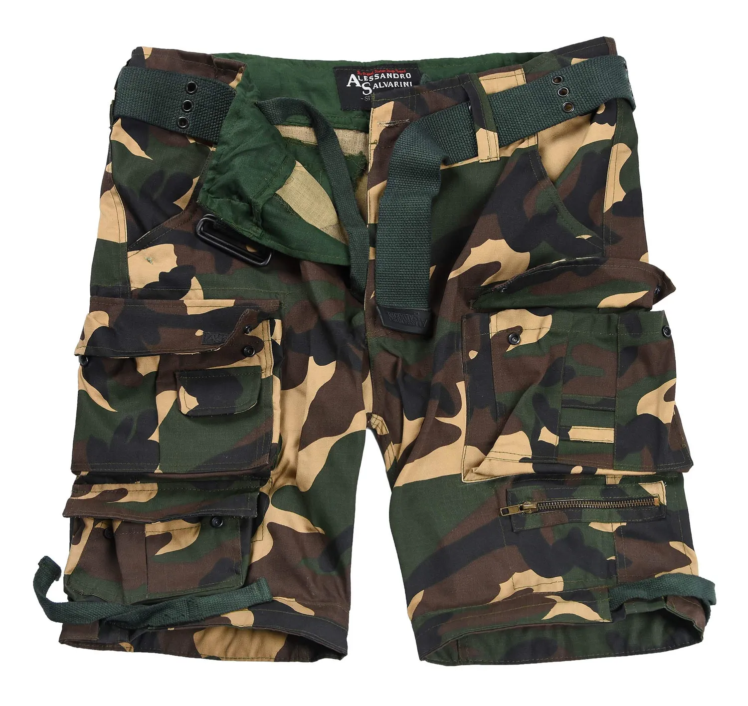 Alessandro Salvarini AS-079 Cargoshorts Baumwolle viele Taschen