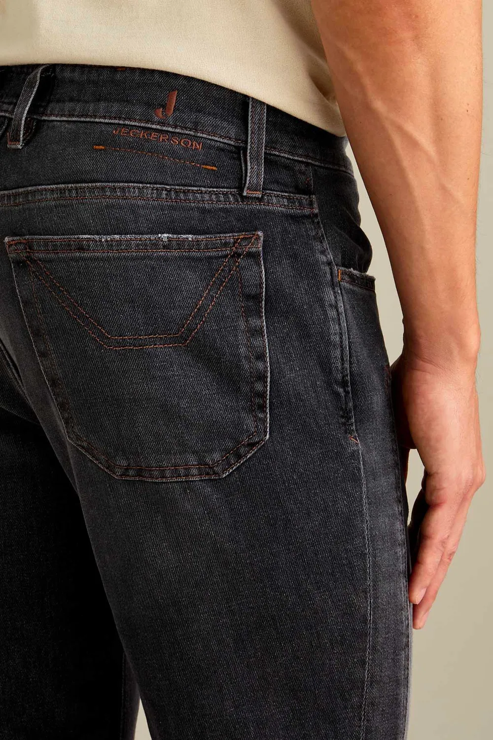 Jeckerson John Toppa Slim Jeans schwarz