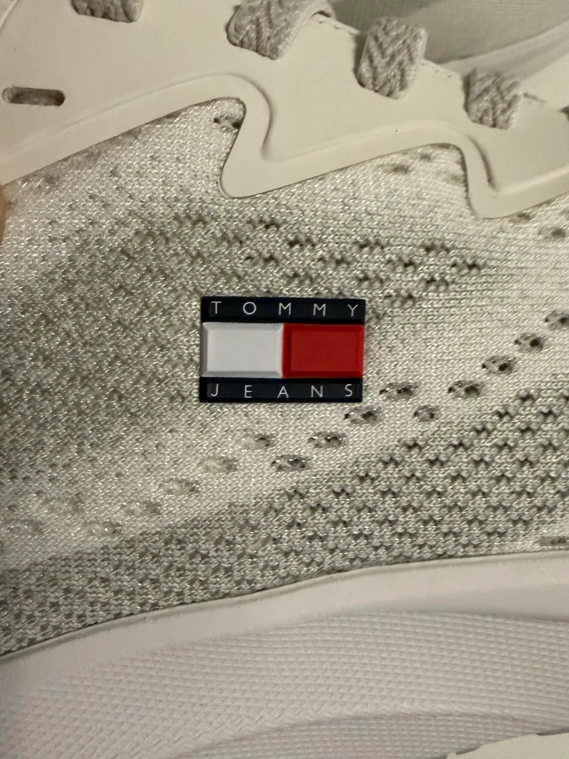 Tommy Jeans Runner Knitted EM0EM01713 Sneaker Größe 45 schwarz