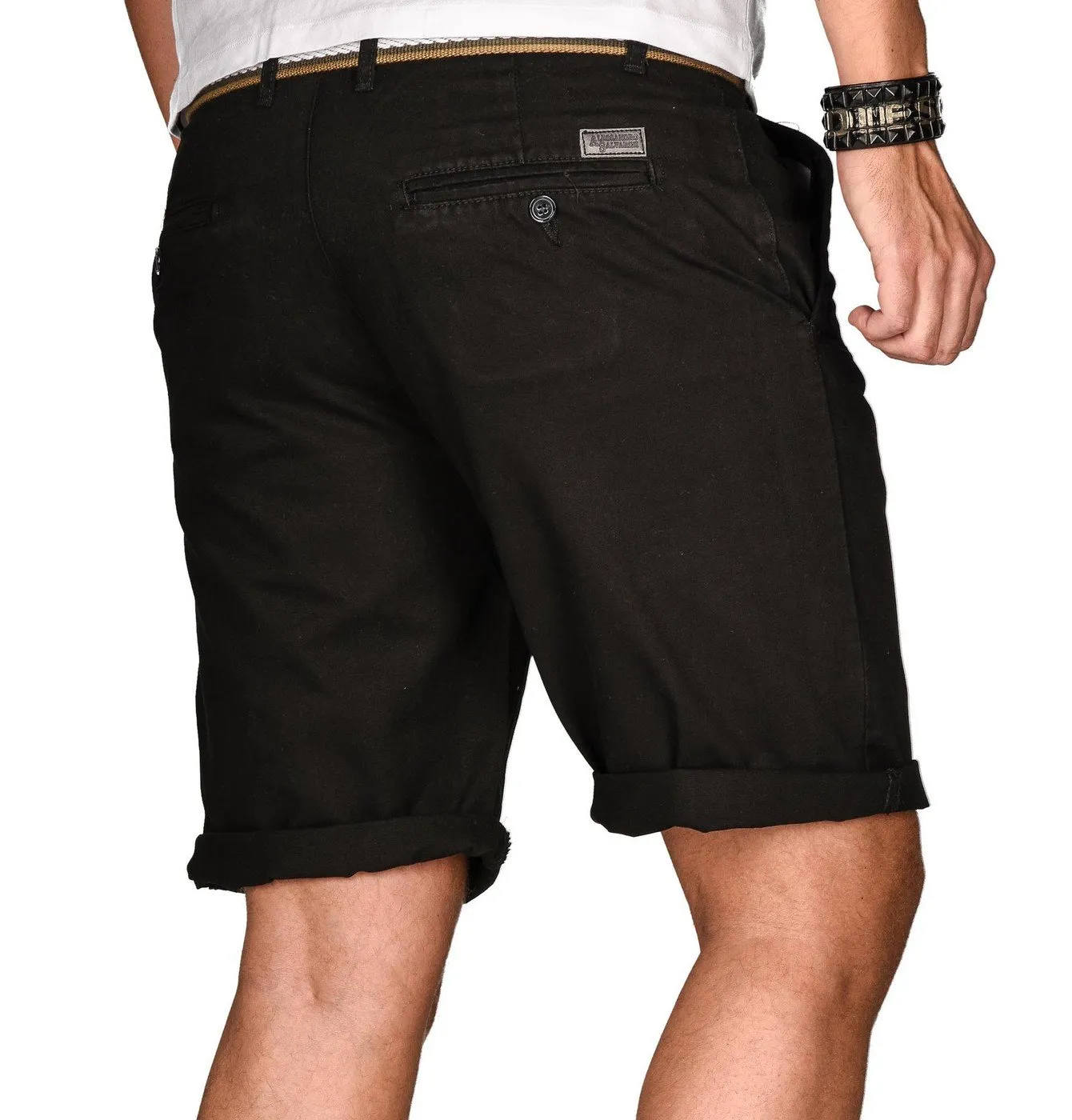 Alessandro Salvarini AS-096 Shorts Herren Baumwolle