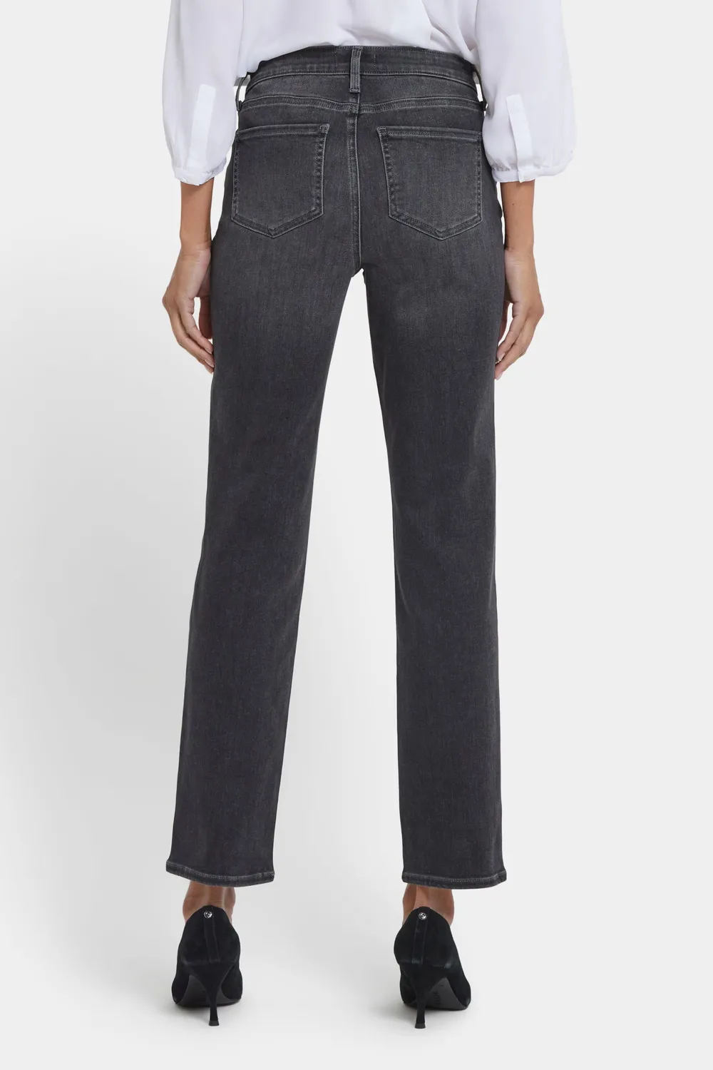 NYDJ Sheri Slim Jeans Gloomy Marais Grau