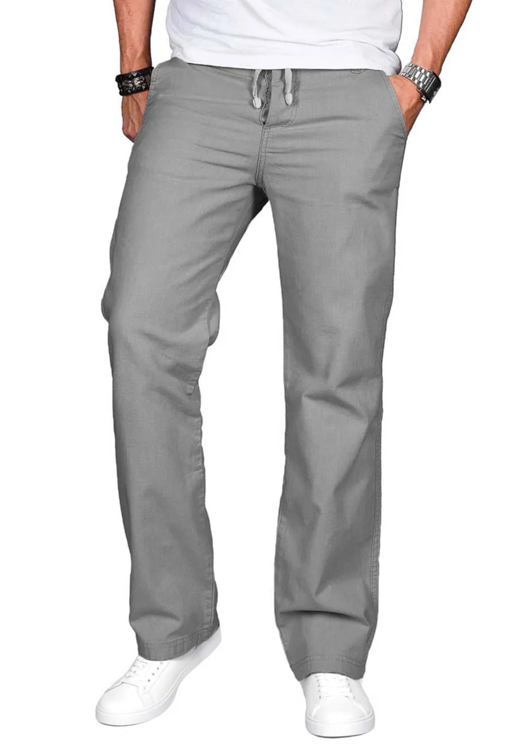 Alessandro Salvarini AS-034 Sommerhose Herren gerade