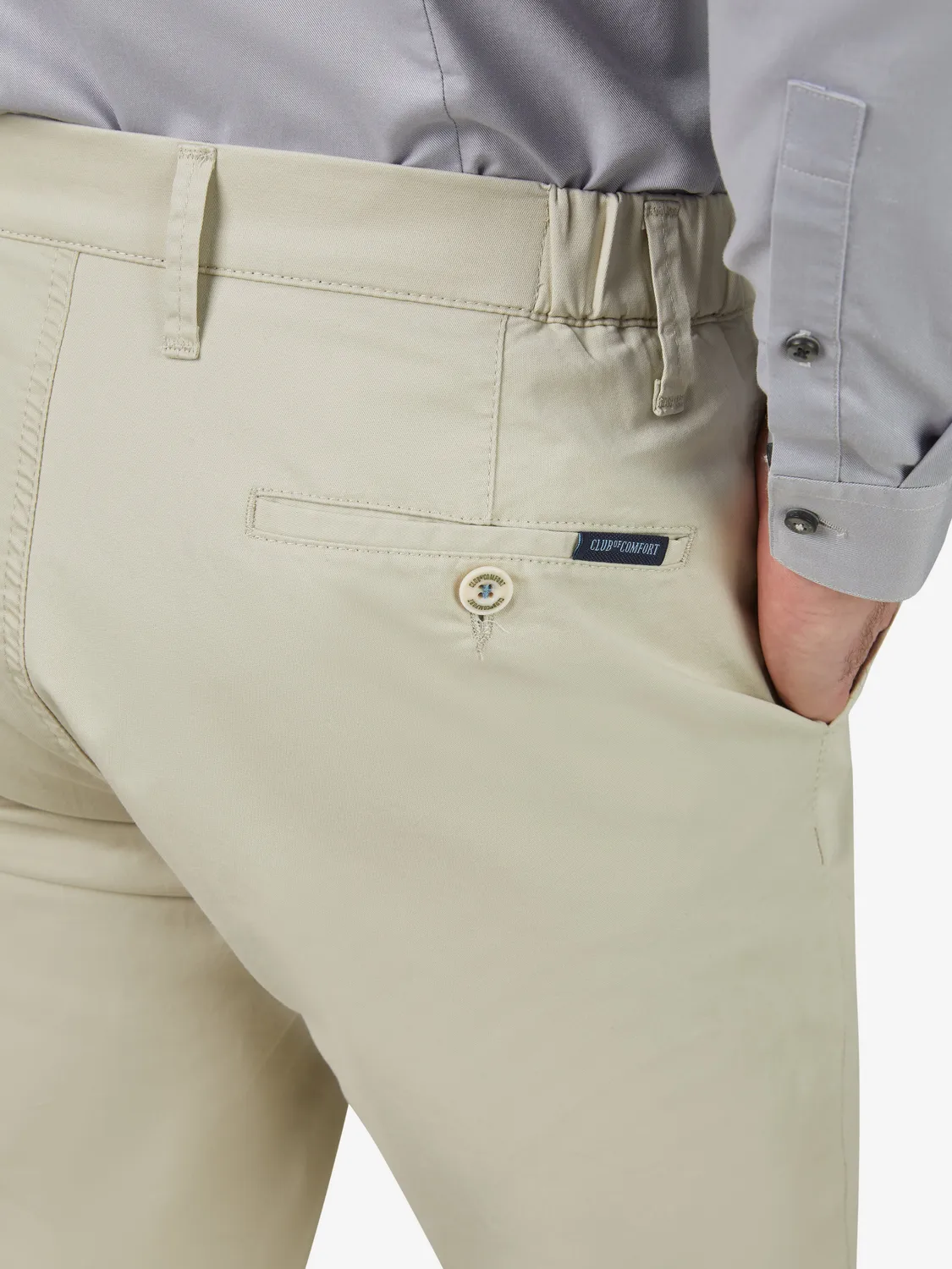 Club of Comfort Foxx 8170 Chino beige Slim Fit