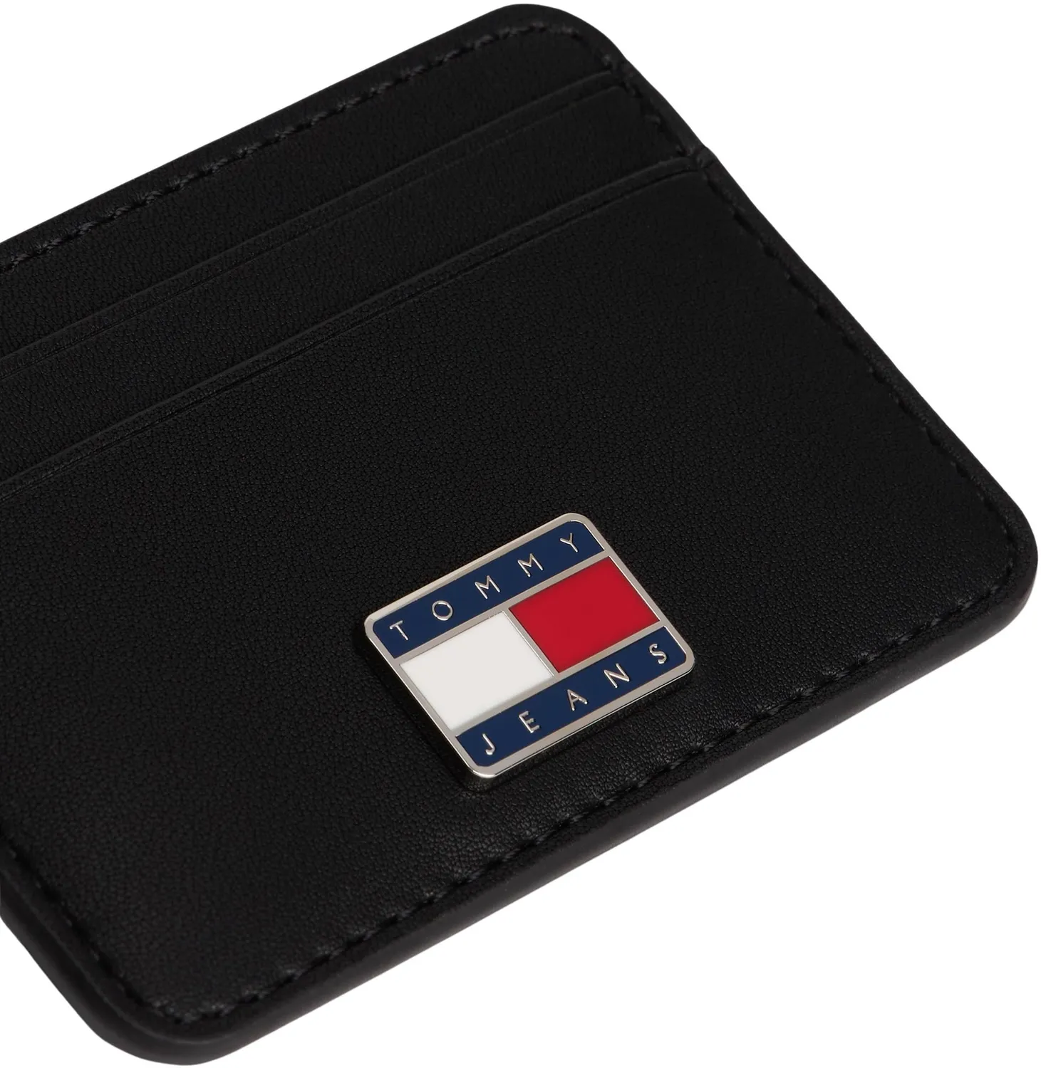 Tommy Jeans Cool Kartenetui Damen schwarz 9x7 cm
