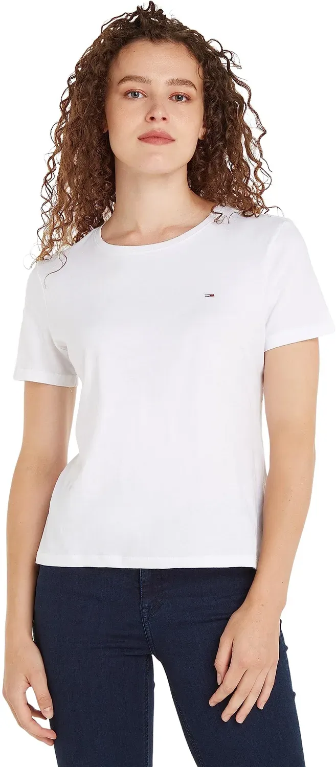 Tommy Jeans TJW Soft T-Shirt Damen Kurzarm Bio