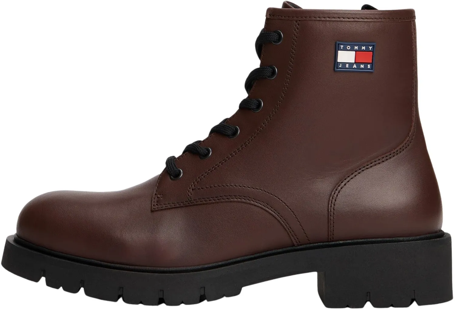 Tommy Jeans Mid Boot Schnürstiefel Leder Gr. 39