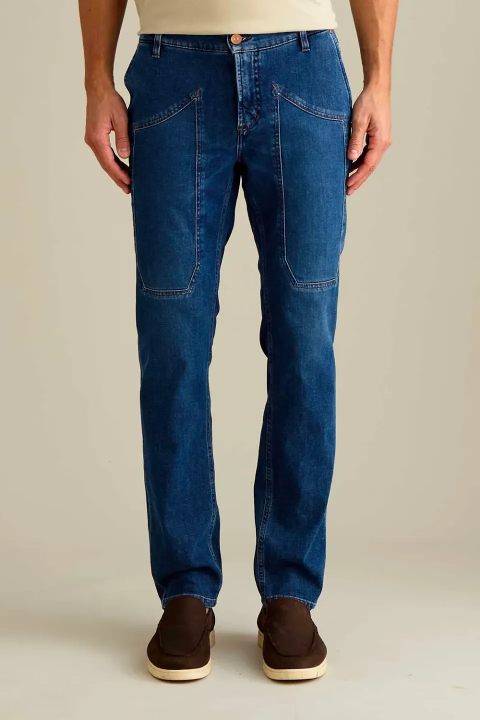 Jeckerson Jevon Slim Fit Stretch Jeans dunkelblau