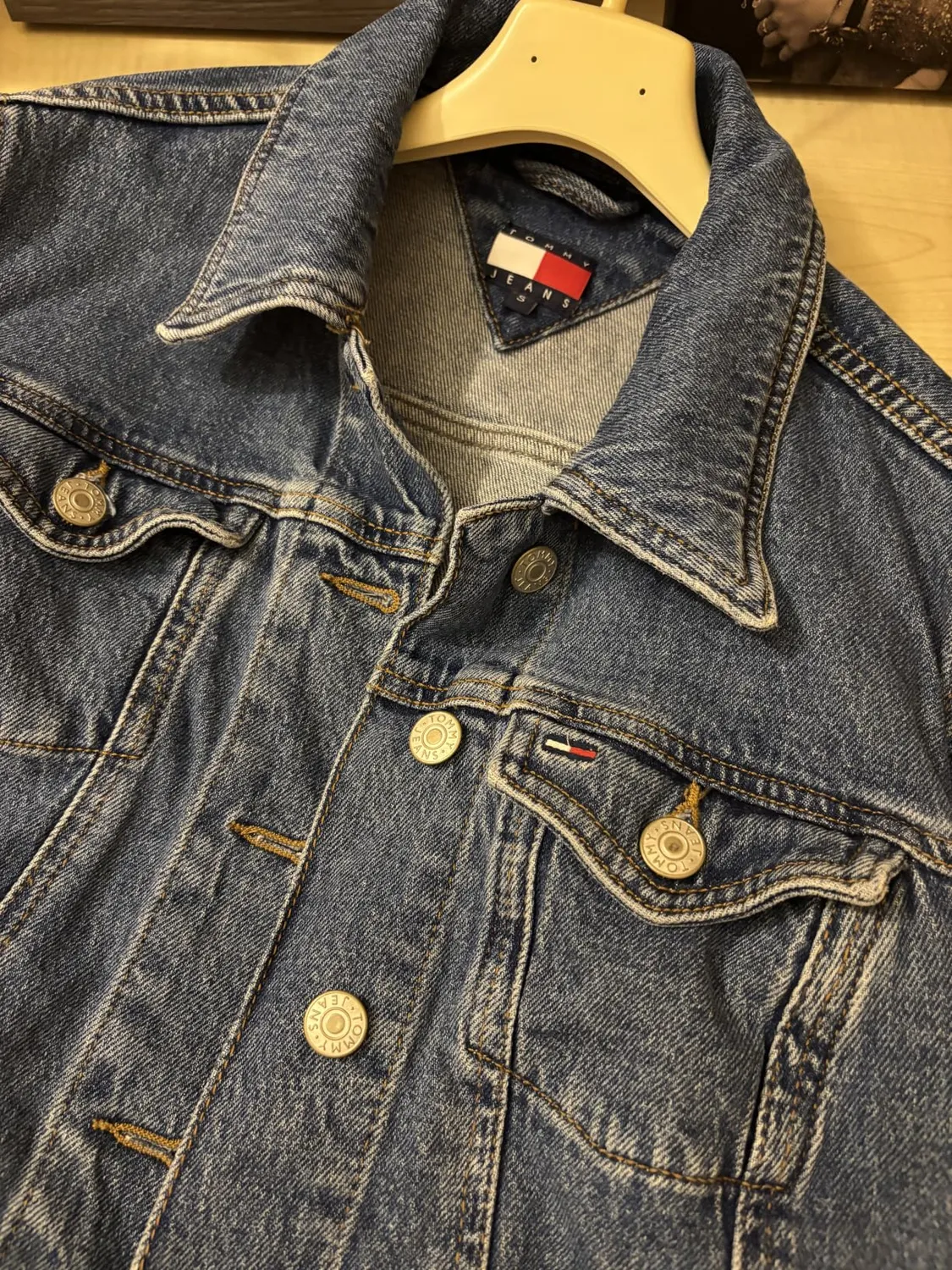 Tommy Jeans Vivianne Skn Jacket Ci8132 Trucker-Jacke Damen