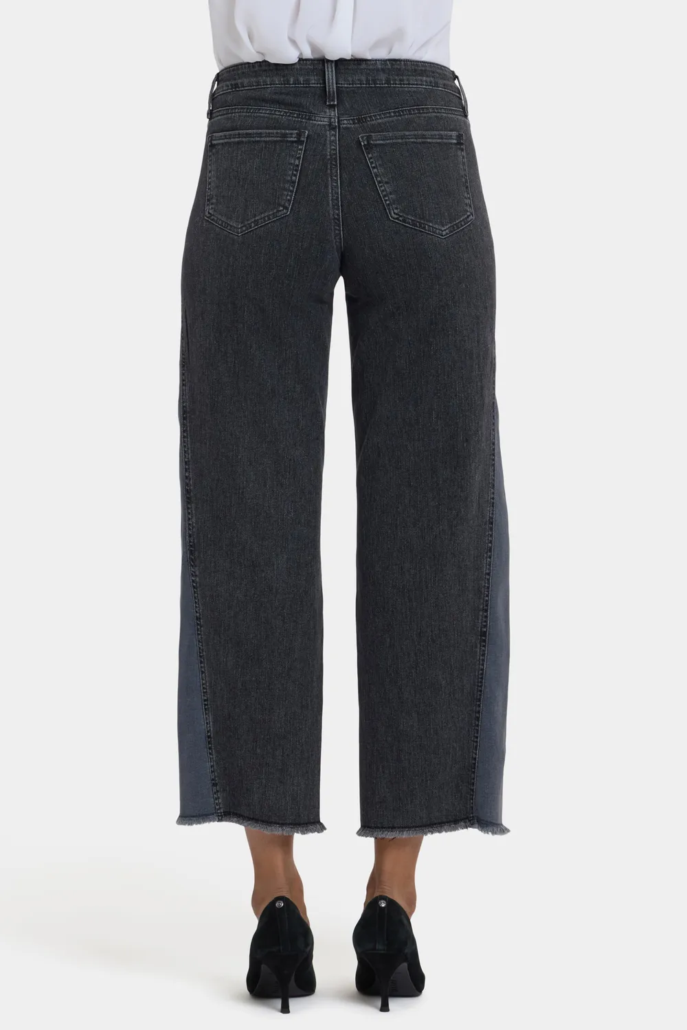 NYDJ Teresa Wide Leg Jeans Street Shade Kontrast