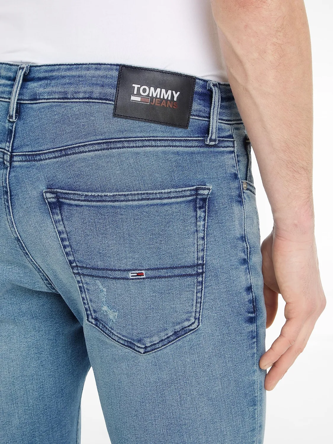 Tommy Jeans Herren Jeanshose 36W/34L Stretch-Denim