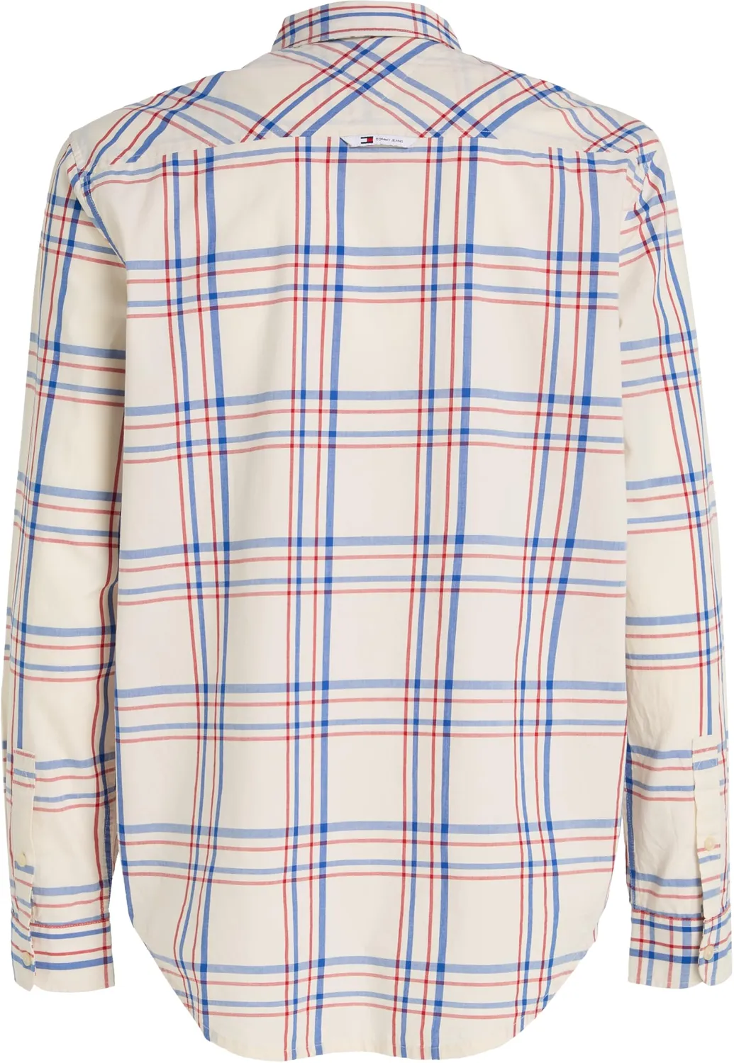 Tommy Jeans Herren Freizeithemd S White Check Karo