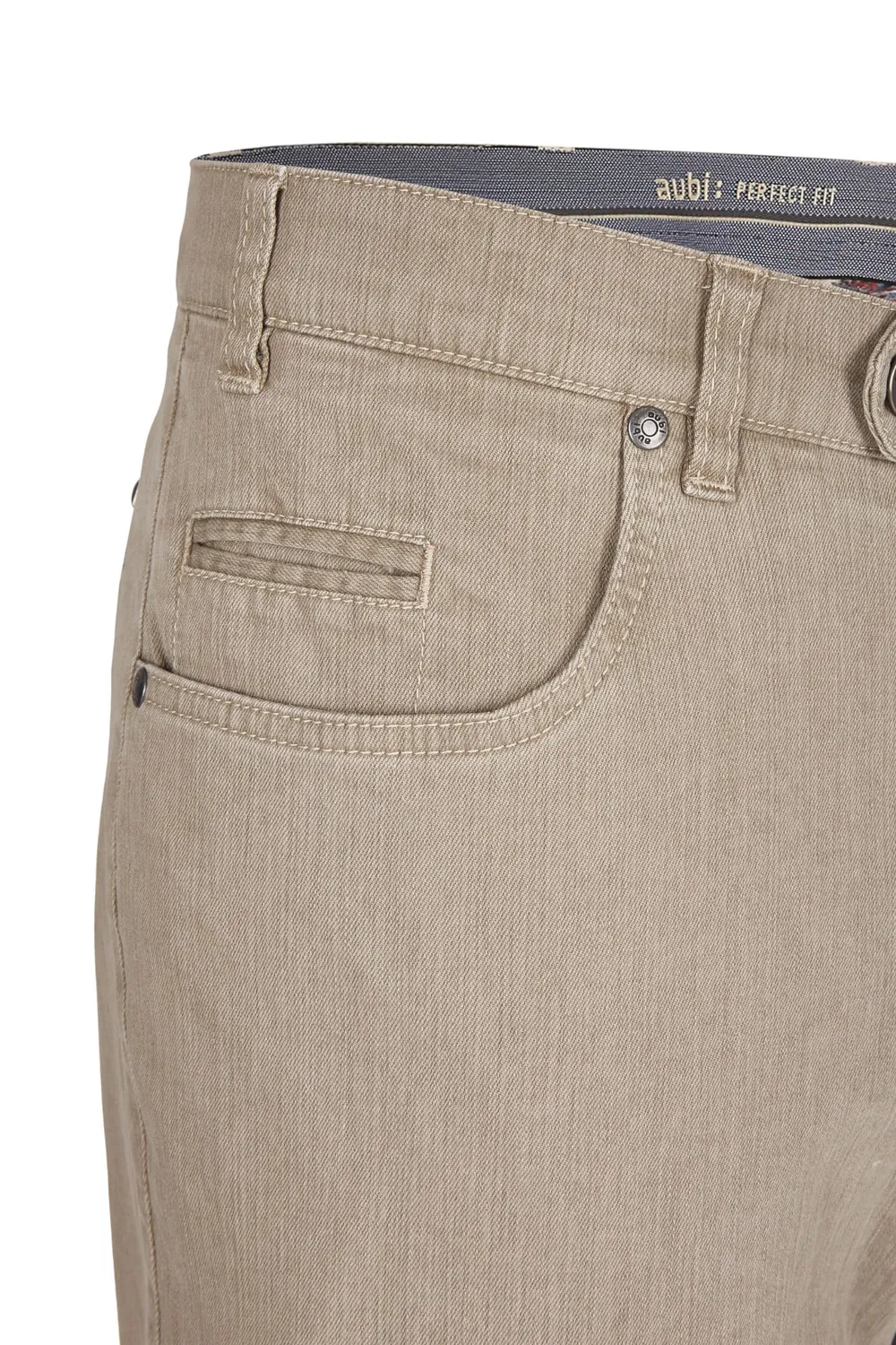 Aubi Modell 577 Sommer-Jeans Stone 30 High Flex
