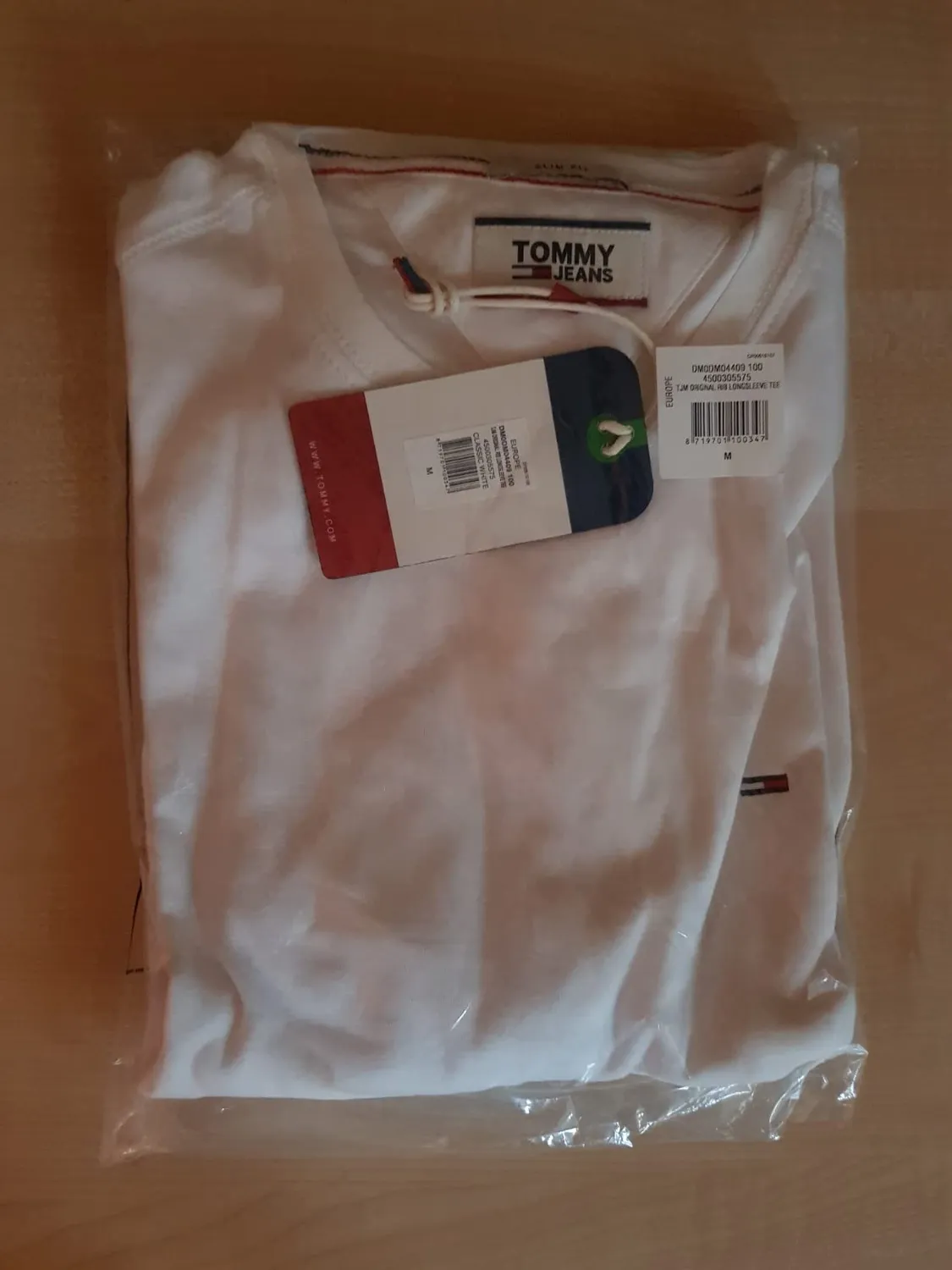 Tommy Jeans TJM Original Langarmshirt L Baumwolle