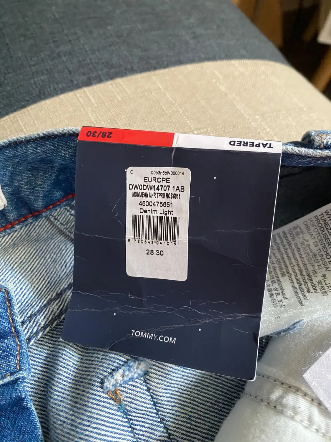 Tommy Jeans Mom Jean High Waist Jeans high waist