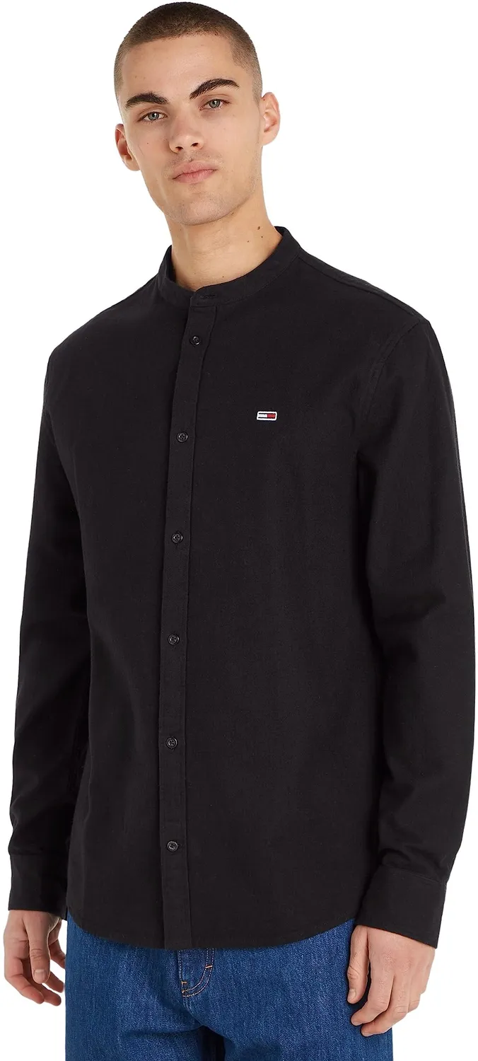 Tommy Jeans Herren Freizeithemd Langarm Baumwolle