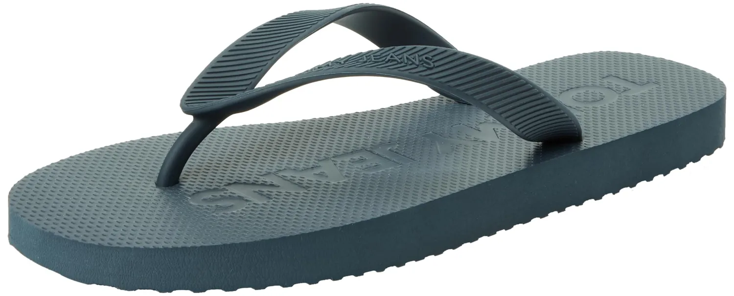 Tommy Jeans Herren Flip Flops Zehentrenner rot