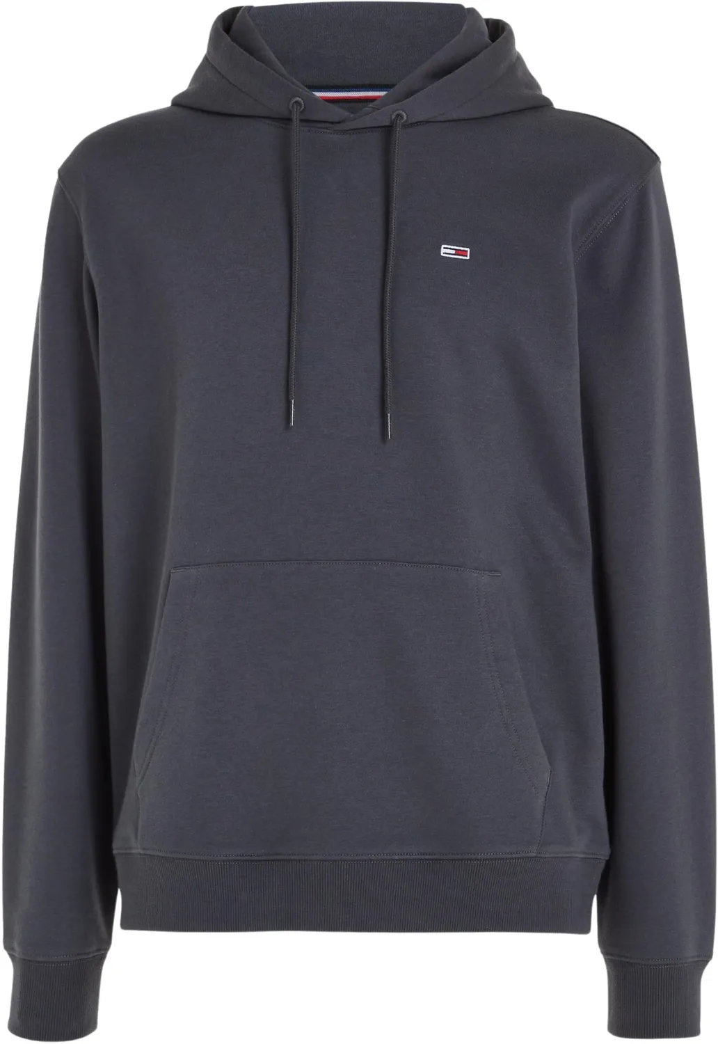 Tommy Jeans Herren Hoodie Kapuzenpullover Grau