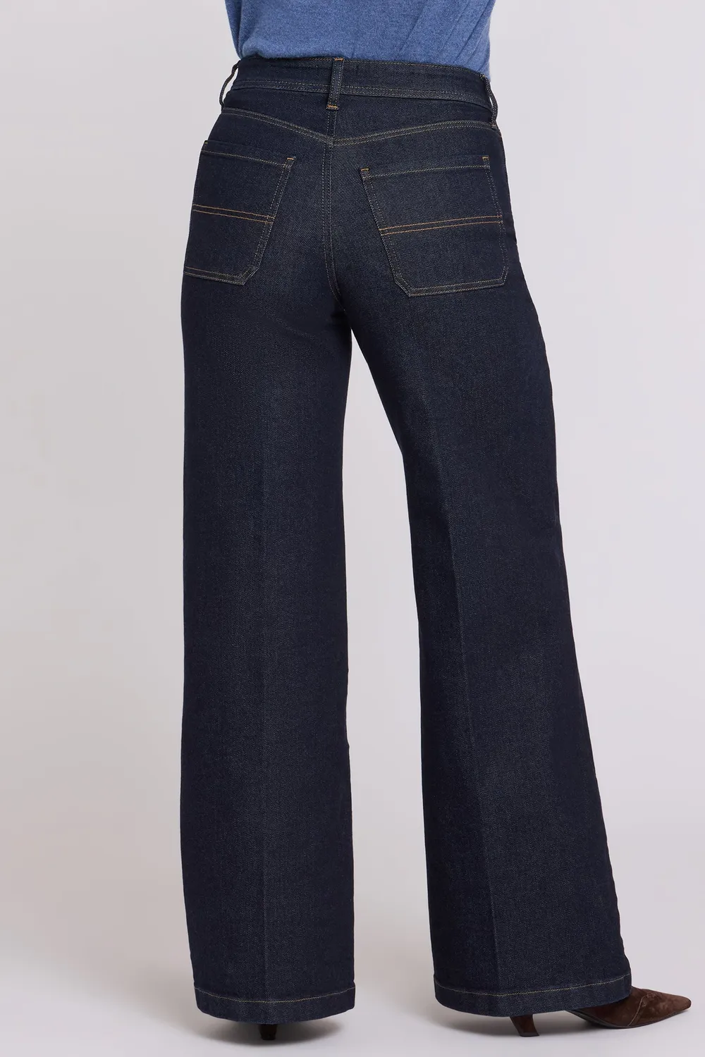 NYDJ Mia Palazzo Jeans Rinse weiter Schnitt