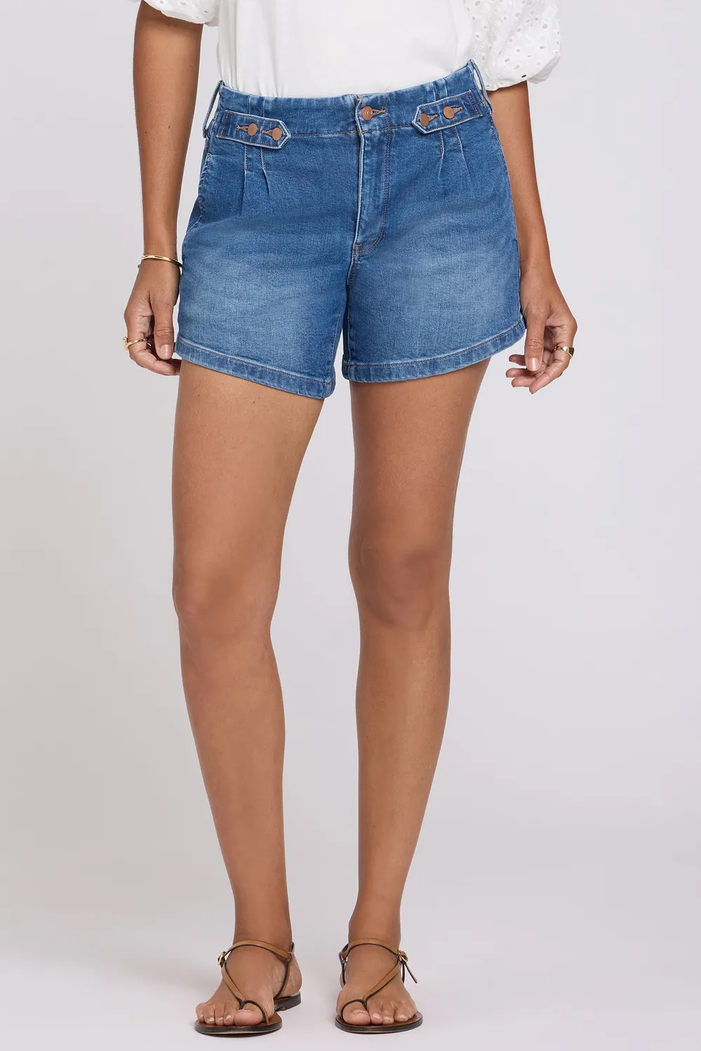 NYDJ Seline Shorts Wild River High Waist