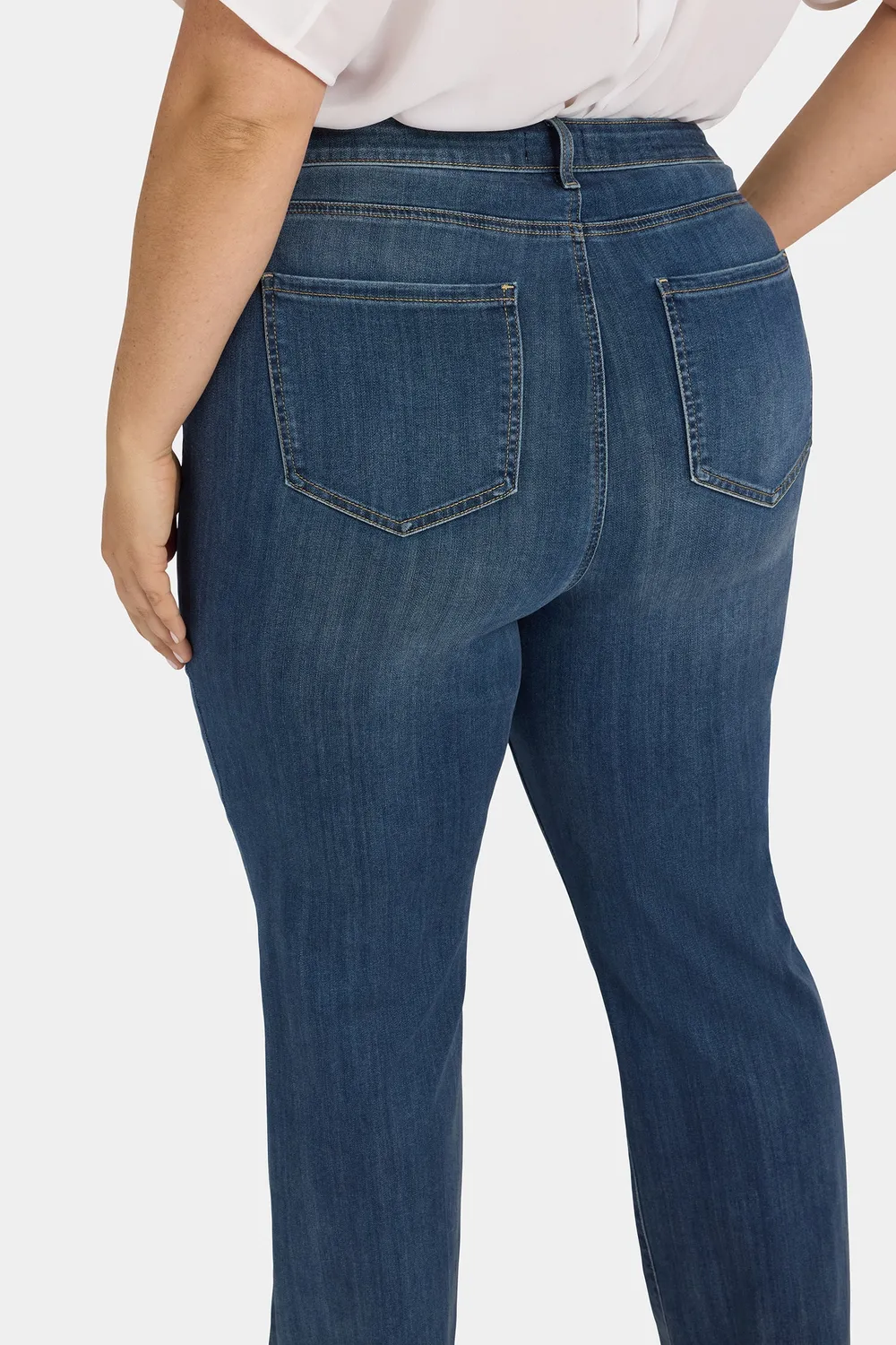 NYDJ Barbara Bootcut Jeans Serendipity Plus Size dunkelblau