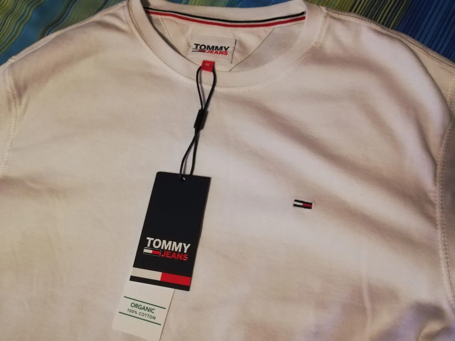 Tommy Jeans TJM Original Langarmshirt L Baumwolle