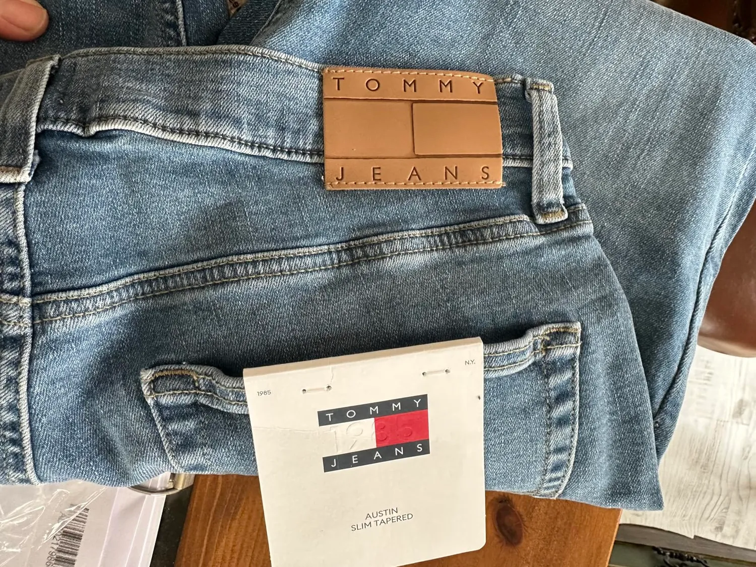 Tommy Jeans Austin Slim Fit Jeans 32W/32L Denim Medium