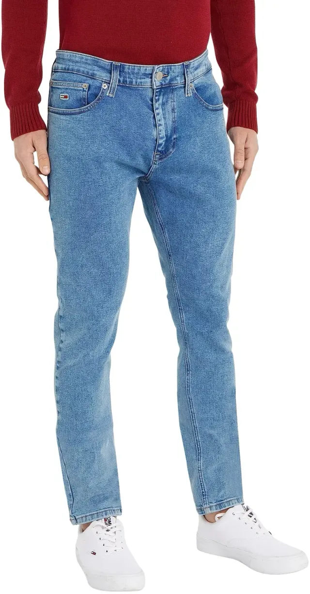 Tommy Jeans Herren Jeanshose 34W/32L Denim Regular Stretch