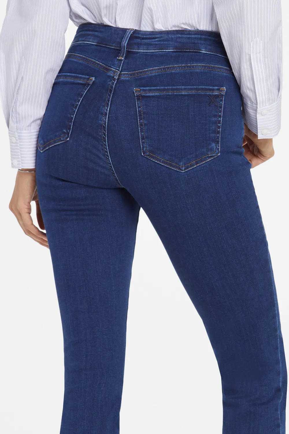 NYDJ Ami Skinny Jeans Quinn Blau mit Stretch
