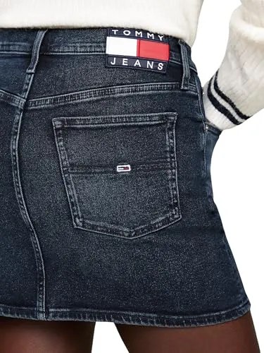 Tommy Jeans Izzie Jeansrock Kurz 25W Denim