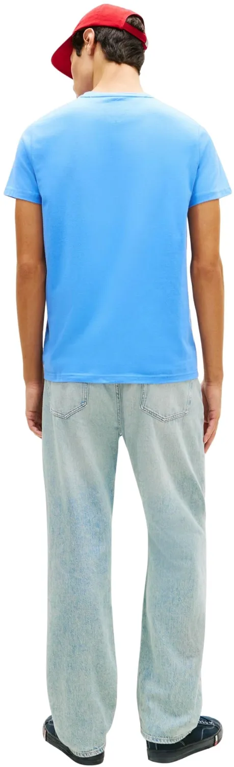 Tommy Jeans TJM Slim Chest DM0DM22538 T-Shirt Ecru