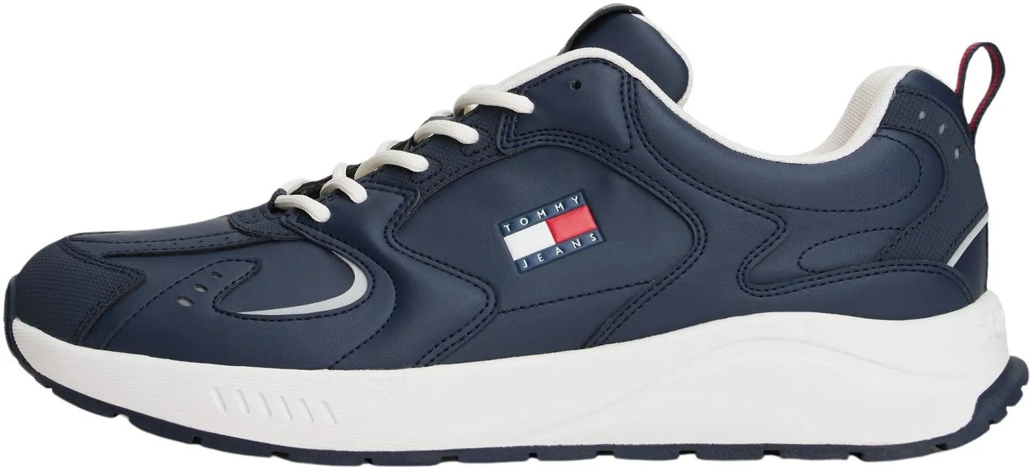 Tommy Jeans TJM Runner Leather EM0EM01621 Sneaker Herren Leder