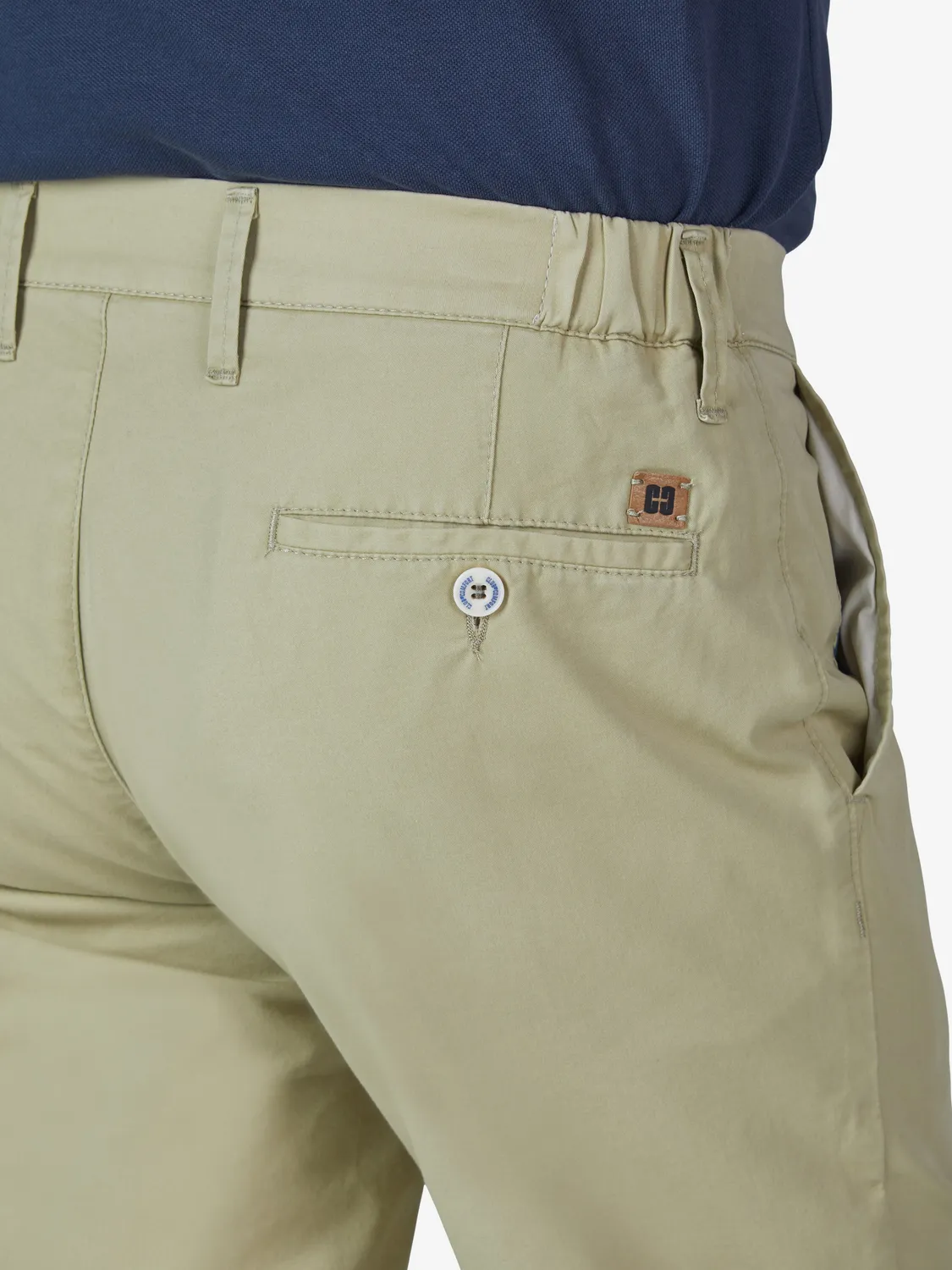 Club of Comfort Enzo 8109 Bermuda-Shorts gelb High Stretch