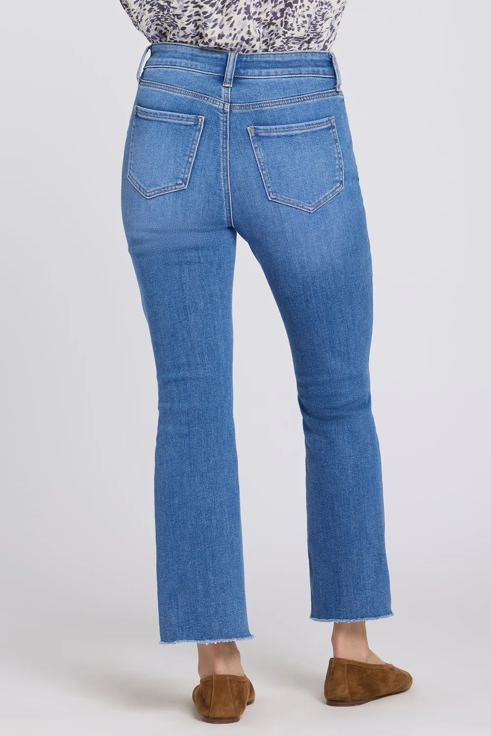 NYDJ Billie Mini Bootcut Ankle Jeans Blue Paradise