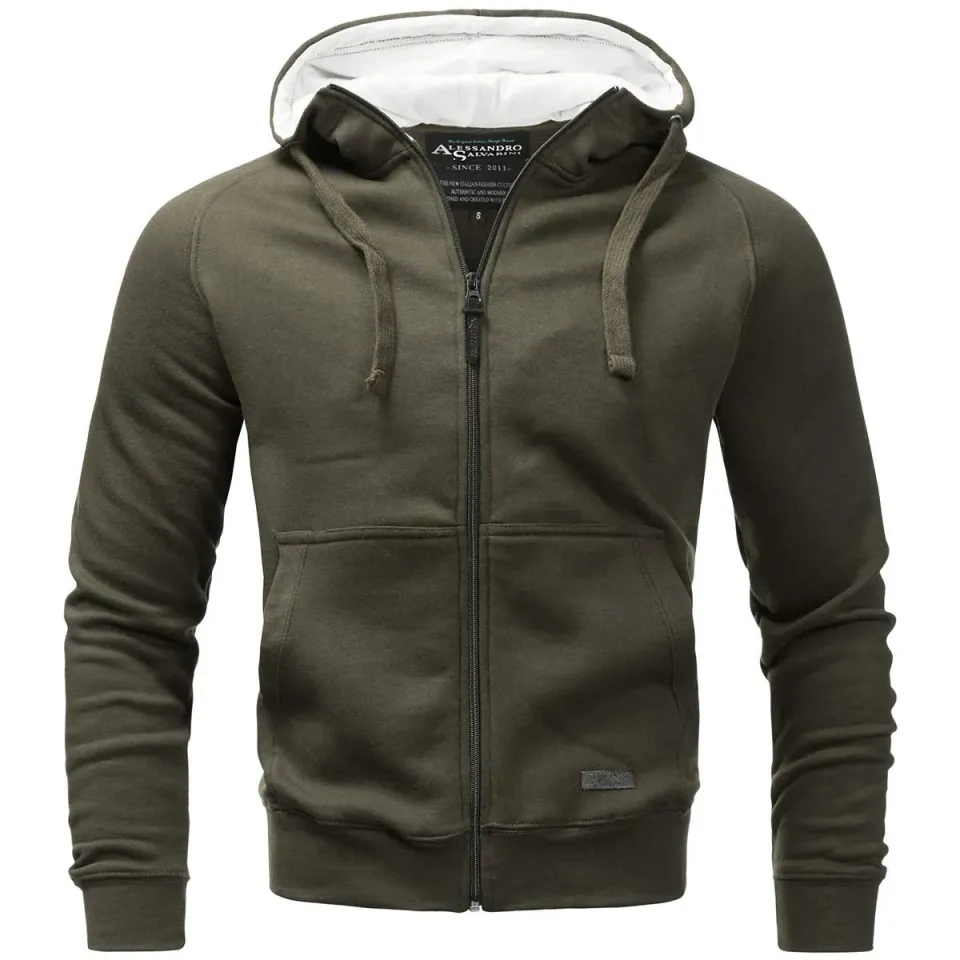 Alessandro Salvarini AS072 Sweatjacke mit Kapuze