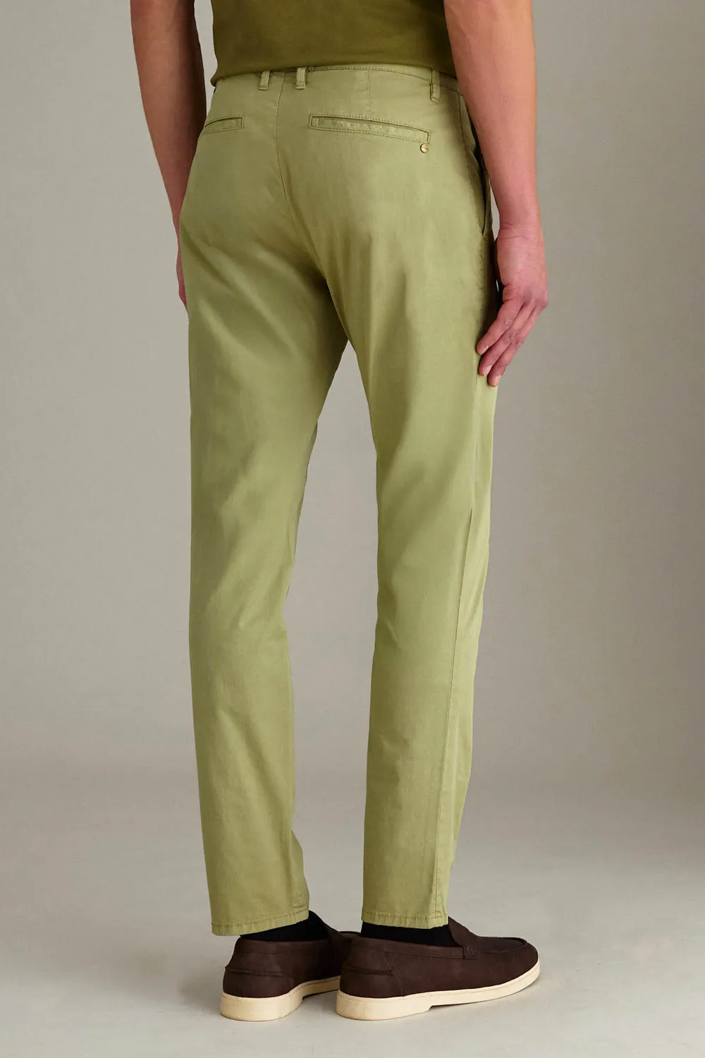 Jeckerson Jack Chino Herren Salbeigrün Slim Fit