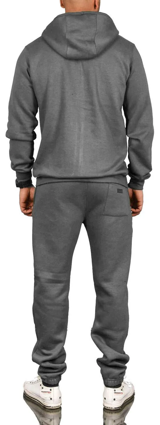 A. Salvarini AS071 Herren Sweatanzug Jogginganzug Set