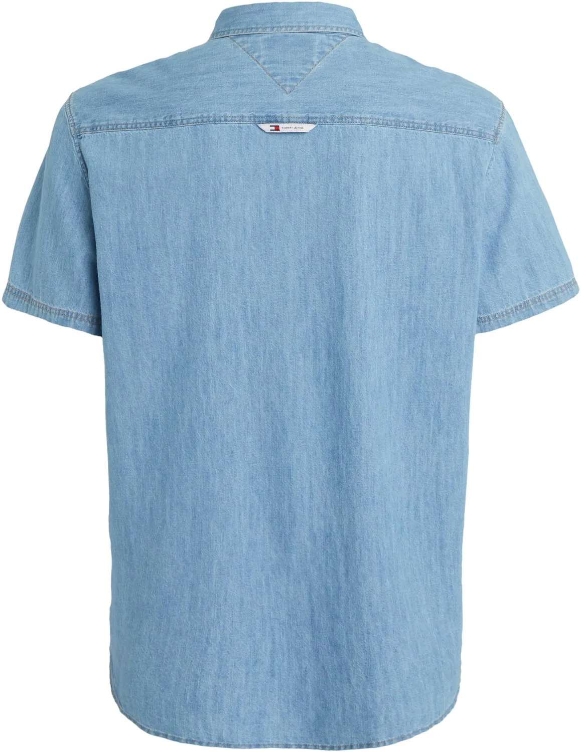Tommy Jeans Denim Shirt Kurzarm Jeanshemd XL Denim