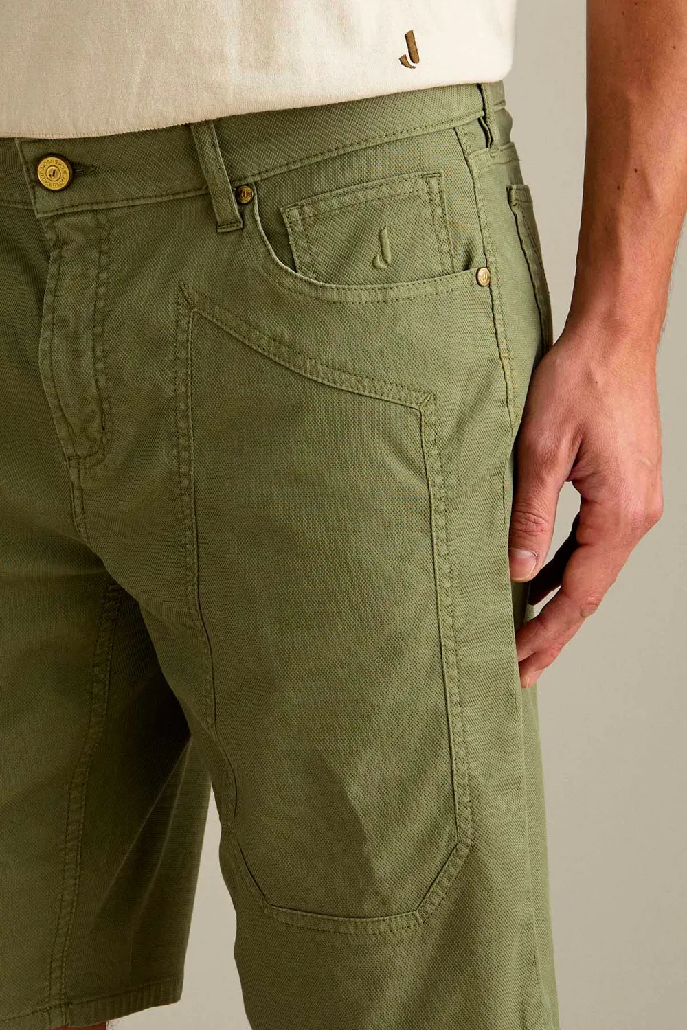 Jeckerson Jayden Bermuda Herren dunkelsalbei Slim Fit