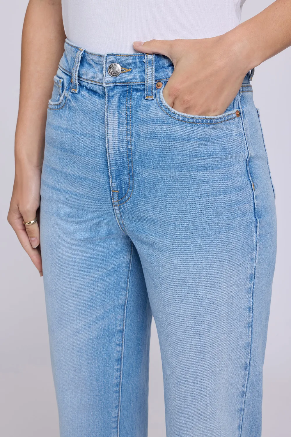 NYDJ Kasey Stovepipe Jeans Trefoil blau slim