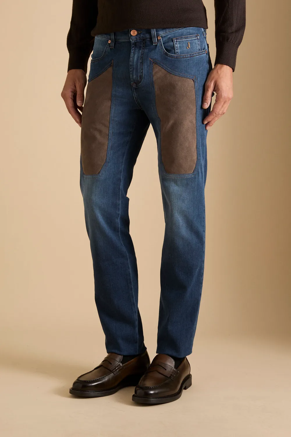 Jeckerson John Toppa Alcantara Jeans Slim Fit mittelblau