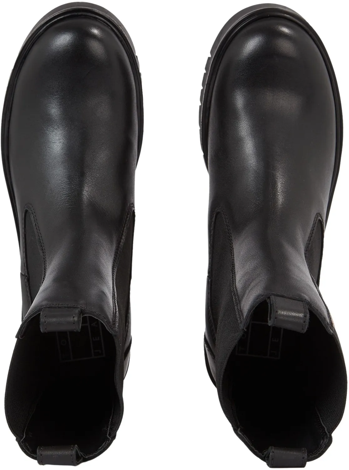 Tommy Jeans TJW Long Chelsea Boot Damen Stiefel 39 Schwarz