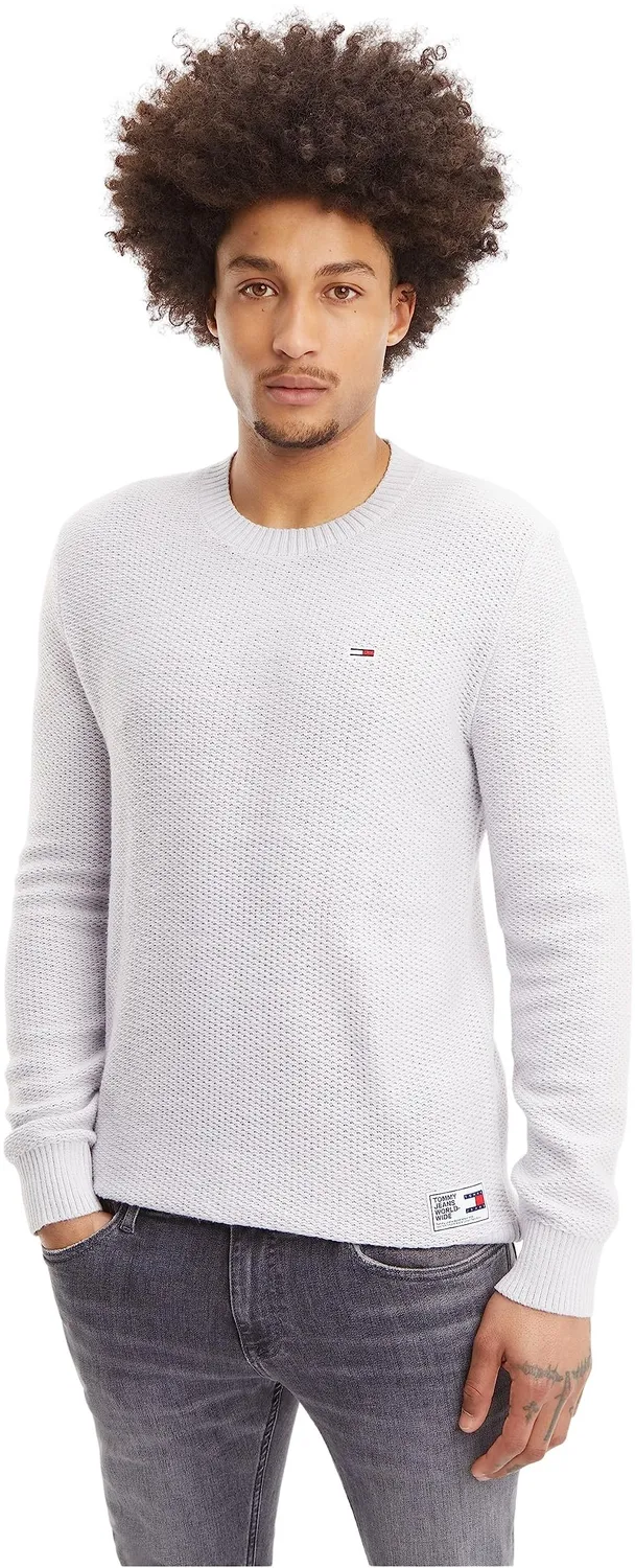 Tommy Jeans TJM Reg Structured Pullover Herren S