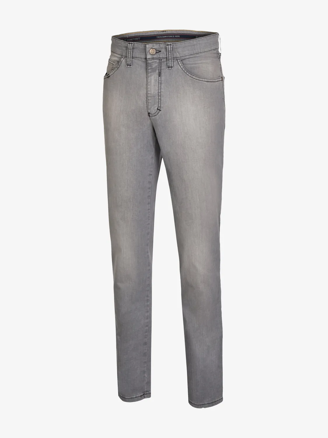 Club of Comfort Henry 6516 Jeans hellgrau Super Stretch