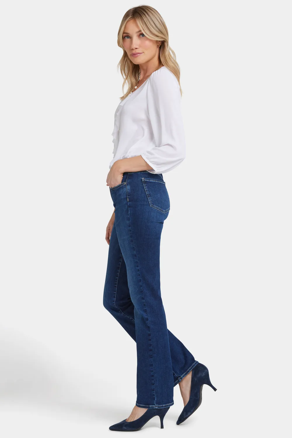 NYDJ Marilyn Straight Jeans Jordan schmal